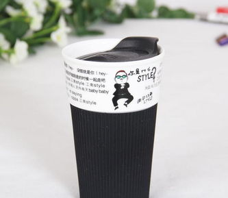 质感之选 塑料盖陶瓷杯，生活中的温暖陪伴